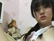 雙馬尾可愛小母狗自拍玩小穴